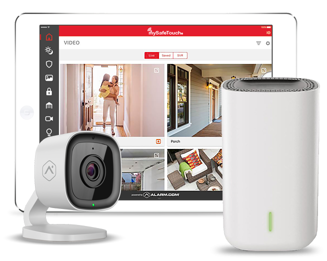 Smart Home Camera, Doorbell & Thermastat