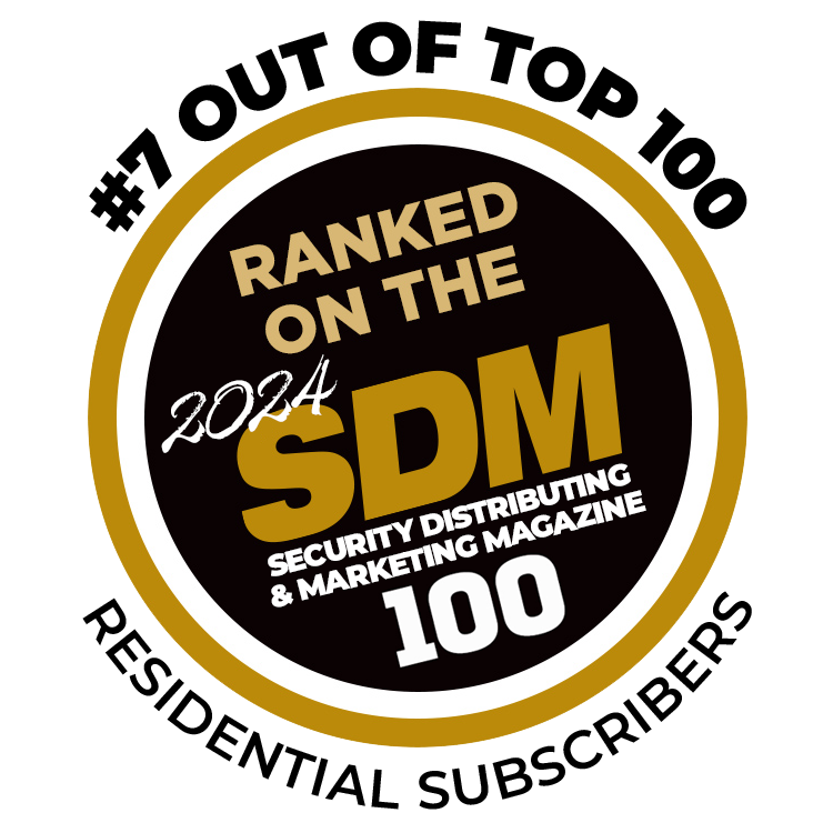Ranked #7 out off 100 fro residential subscribers by SDM 
