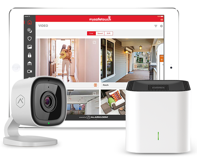 20221214 ADC Camera replacement 2025 SafeTouch iQ4 panel with santa and elf