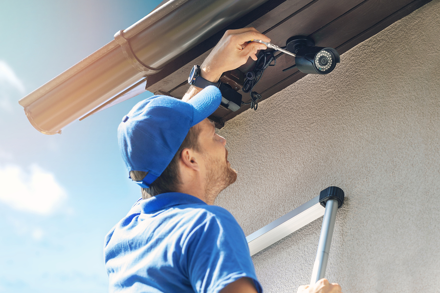 installing security cameras